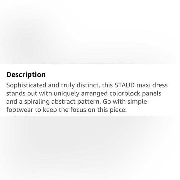 STAUD Ashlyn One Shoulder Chiffon Maxi Dress - Picture 8 of 12